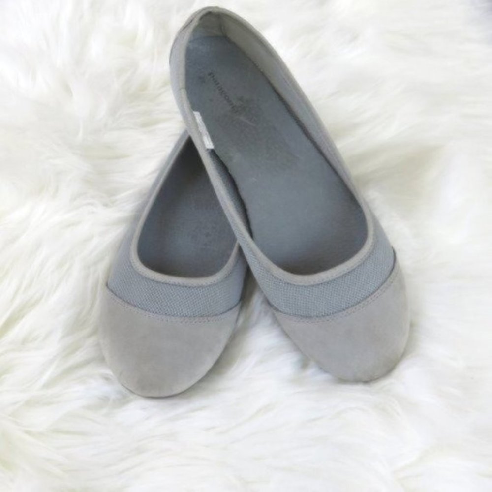 Patagonia Gray Slip-On Ballet Flats - Picture 1 of 11